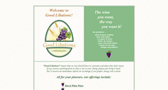 Desktop Screenshot of goodlibations.ca